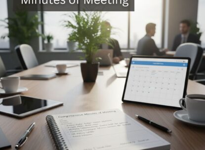 Comprehensive Minutes of Meeting